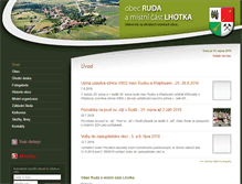 Tablet Screenshot of obecruda.cz